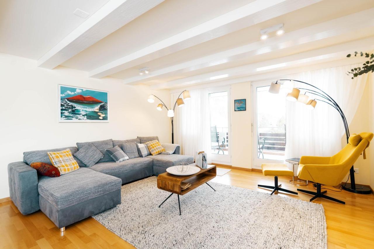 Ferienwohnung Wohlfühlresidenz auf dem Sonnenplateau Amden Exterior foto