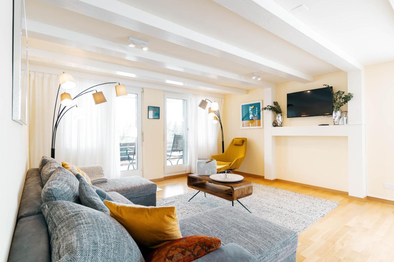 Ferienwohnung Wohlfühlresidenz auf dem Sonnenplateau Amden Exterior foto