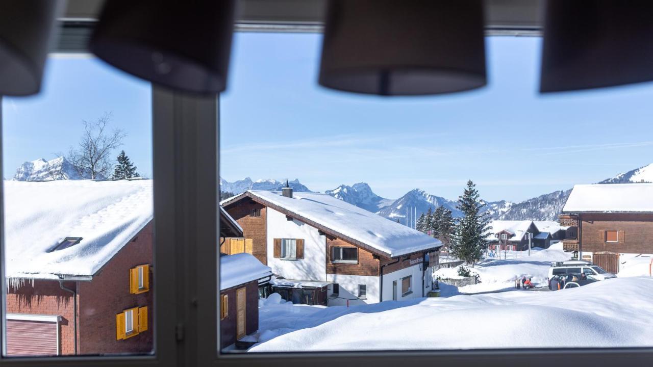 Ferienwohnung Wohlfühlresidenz auf dem Sonnenplateau Amden Exterior foto